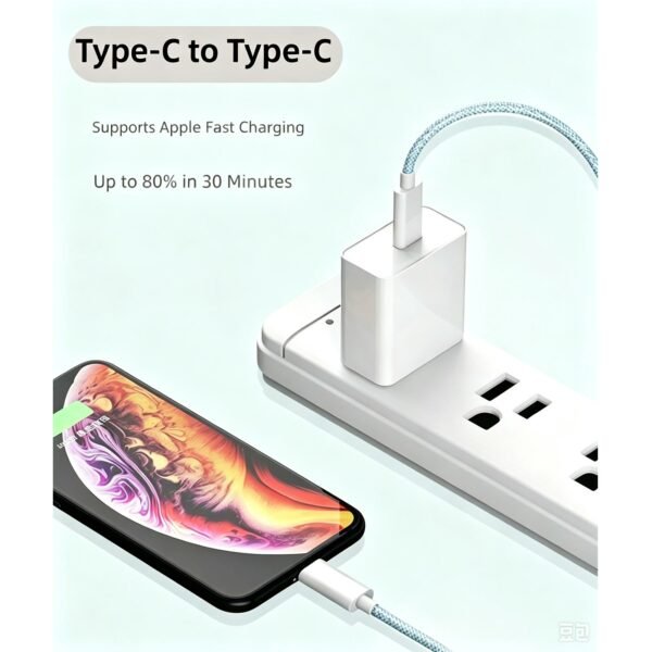 USB-C to USB-C Fast Charging Cable