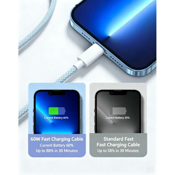USB-C to USB-C Fast Charging Cable